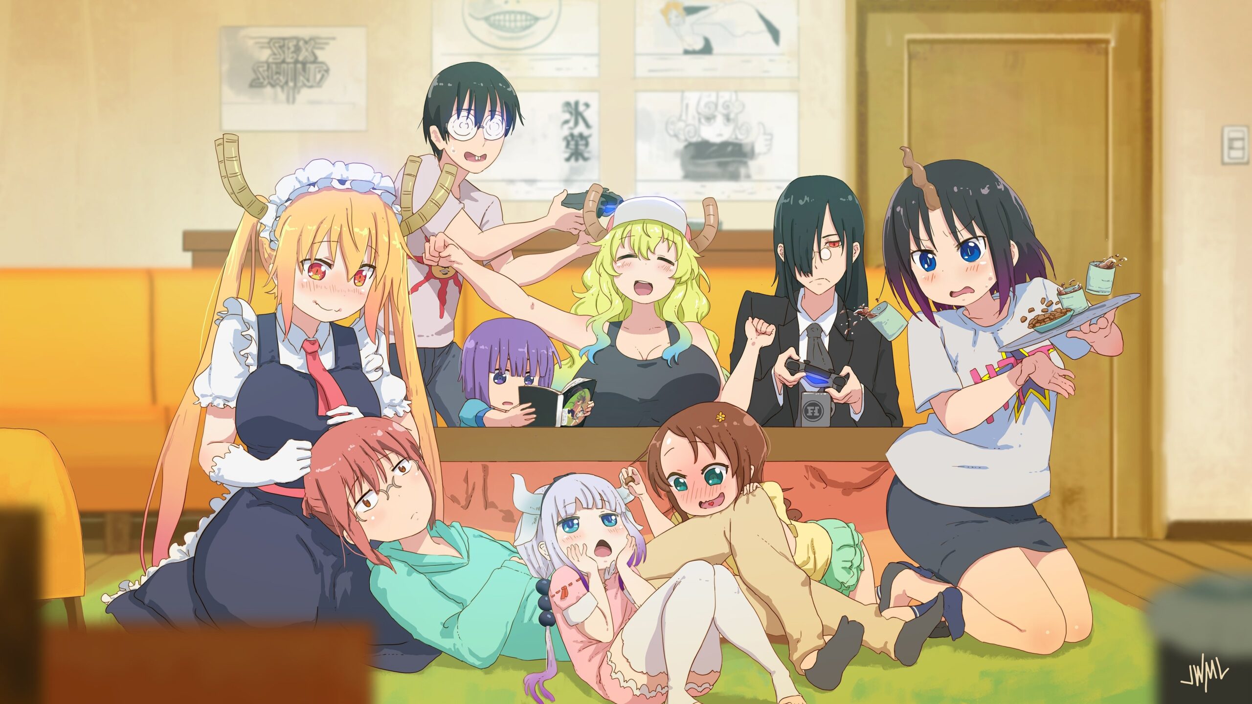 พรีวิวอนิเมะใหม่ Kobayashi-san Chi no Maid Dragon เก็บเรียงร้อยความจริง